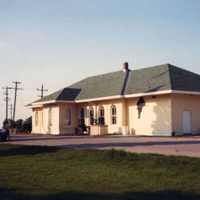 Photograph, CNR Collingwood Station, Collingwood, Ontario.