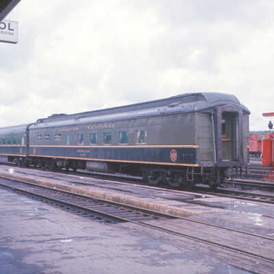 Photograph, CNR Dining Car 1243, Capreol Station.