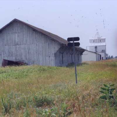 Photograph, CNR Freight Shed at Lindsay, Ontario.