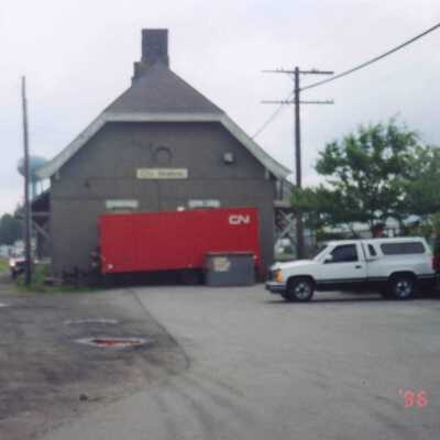 Photograph, CNR Station Strathroy, Ontario.