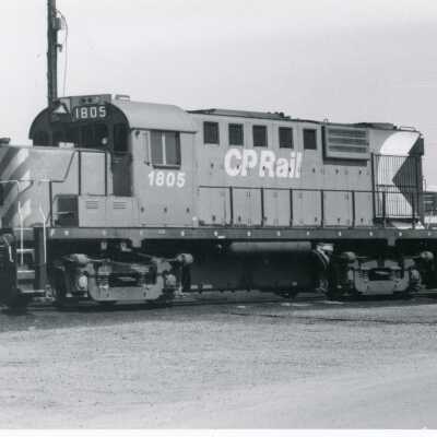 Photograph, CP Rail Locomotive 1805.