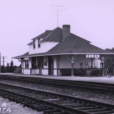 Photograph, CNR Station at Elma