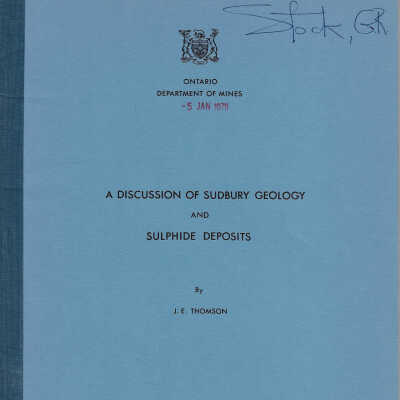 A Discussion of Sudbury Geology and Sulphide Deposits