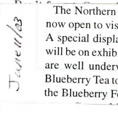 "News from Capreol" in Valley Vision, June 11, 2003