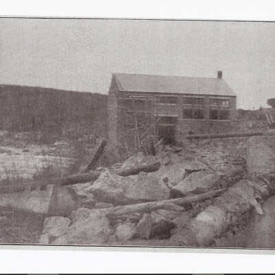 Photograph - Power house of the Sudbury Power Co., McPherson Falls, Vermillion River, Creighton Township