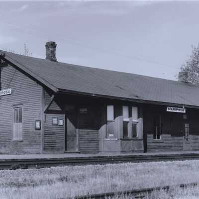 Photograph, CNR Station at Mariposa, Ontario.