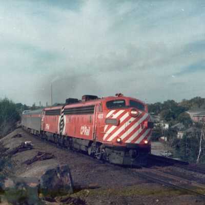Photograph, Canadian Pacific Engine 4073