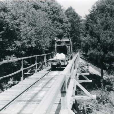 Photograph, Rail System, Nobel, Ontario, Explosives Plant.