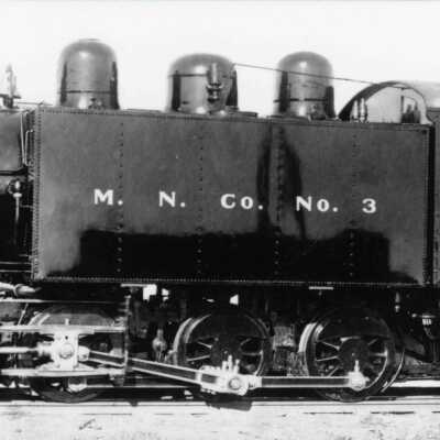 Photograph, Mond Nickel Co No 3, Locomotive.