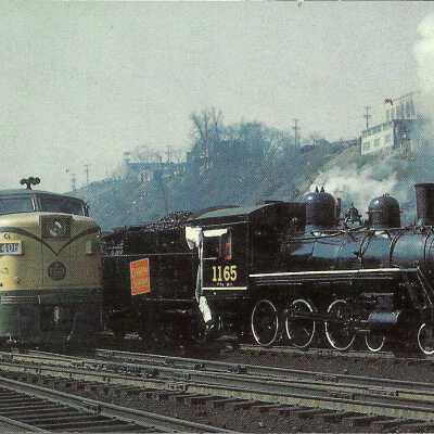 Photograph, CNR Locomotive 9408 and 1165.