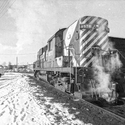 Photograph, CPR Locomotive 8570.