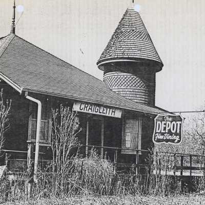 Photograph, CNR Craigleith Station, Craigleith, Ontario.
