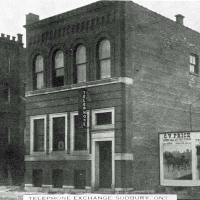Photograph, Telephone Exchange, Sudbury, Ontario.