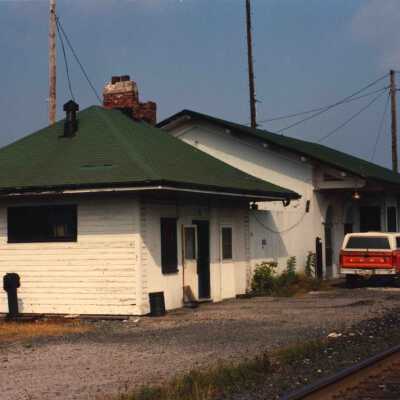 Photograph, CNR Station at Brighton, Ontario.