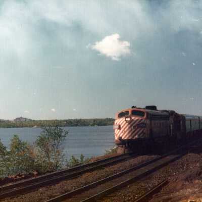 Photographs, Canadian Pacific Engine and Ramsay Lake