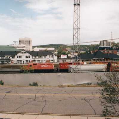Photograph, Sudbury CPR Station