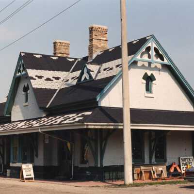Photograph, CNR Station, Tillsonburg, Ontario, Canada.