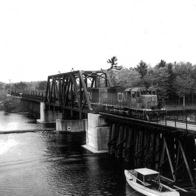 Photograph, Depot Harbour ore train.