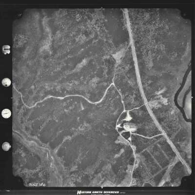 Photograph, Aerial Shots, Canadian National Railway, Unknown Location.