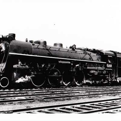 Photograph, CNR Steam Engine 6168