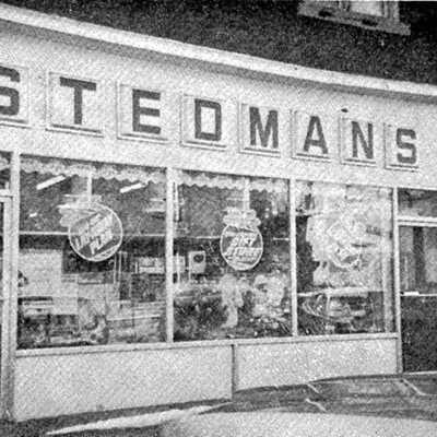 Newspaper Advertisement, Stedman's.