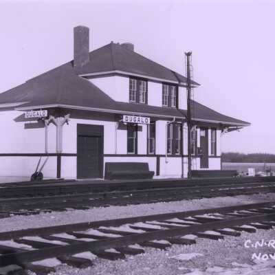Photograph, CNR Station at Dugald