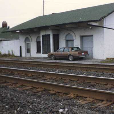 Photograph, CNR Station at Brighton, Ontario.