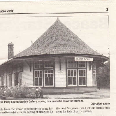 Photograph- Parry Sound Station Gallery