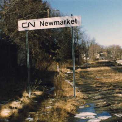 Photograph, Newmarket Station, Newmarket, Ontario.