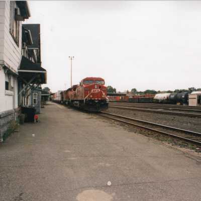 Photograph, Sudbury CPR Station