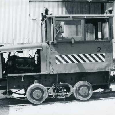 Photograph, Rail System, Nobel, Ontario, Explosives Plant.