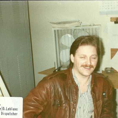 Photograph, Ray LeBlanc, Train Dispatcher.