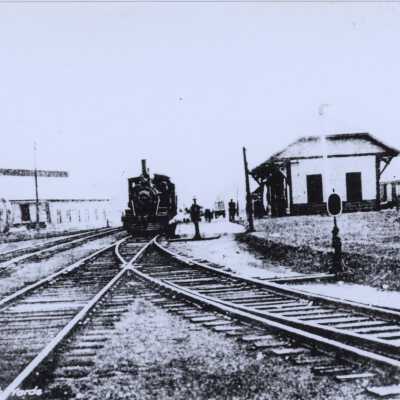 Photograph, CNR Station at Midland, Ontario.