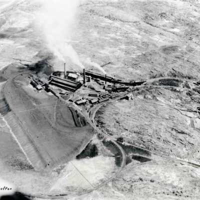 Photograph, Mond Nickel Co's Smelter, Coniston, Ontario, 1915.