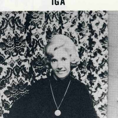 Photograph, Advertisement, Mazzuca's IGA.