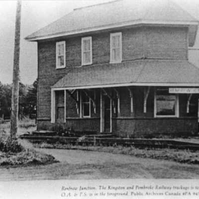 Photograph, CNR Station at Renfrew Junction