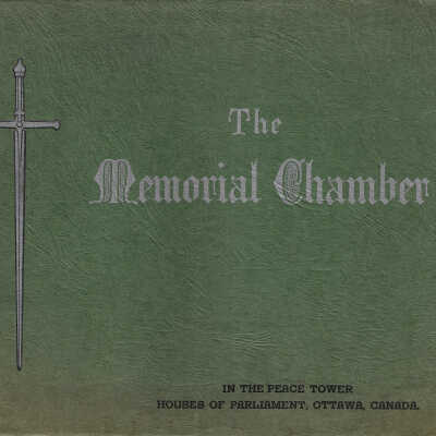 The Memorial Chamber, In the Peace Tower Houses of Parliament Hill, Ottawa, Canada