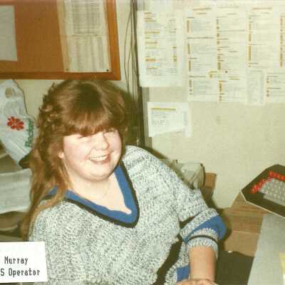 Photograph, Judy Murray, TRACS Operator.