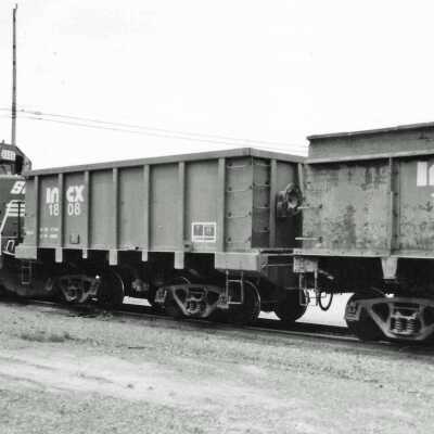 Photograph - Train on the tracks hauling Garson ore