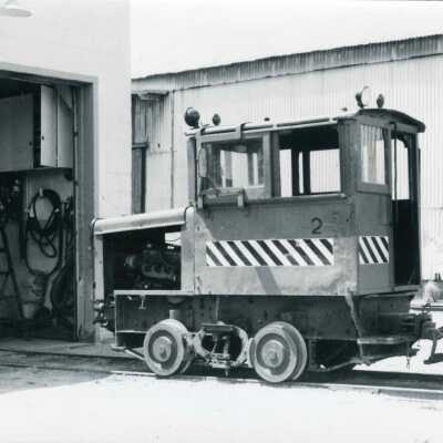 Photograph, Rail System, Nobel, Ontario, Explosives Plant.