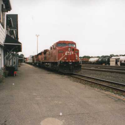 Photograph, Sudbury CPR Station