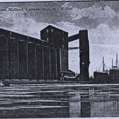 Photograph, CNR Station at Midland, Ontario.
