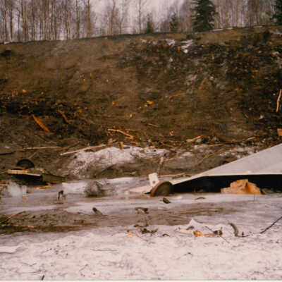 Photograph, Train Derailment, 1988, Set of 175 Pictures.