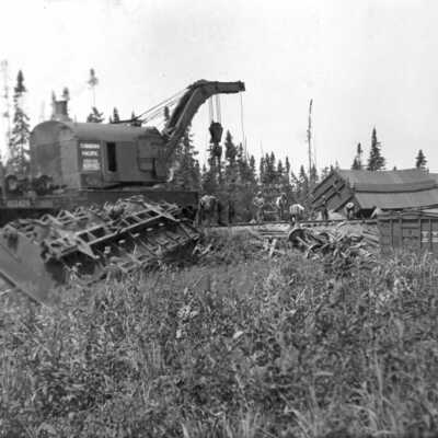 Photograph, CP Wreck.