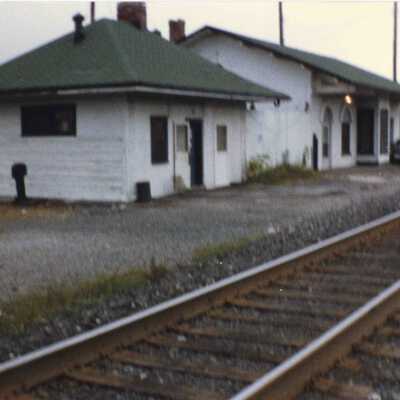 Photograph, CNR Station at Brighton, Ontario.