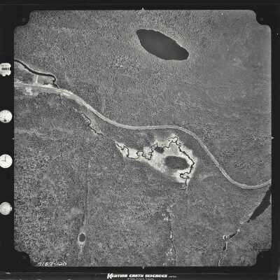 Photograph, Aerial Shots, Canadian National Railway, Unknown Location.