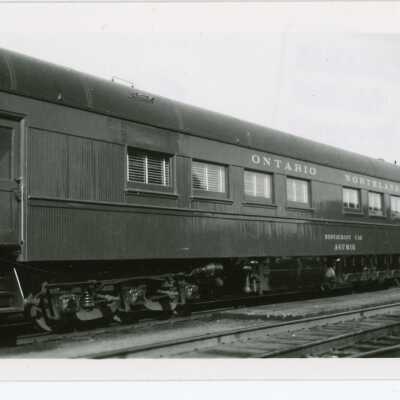 Ontario Northland Rest. Car (Agumik) in North Bay, ON