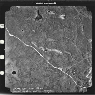 Photograph, Aerial Shots, Canadian National Railway, Unknown Location.