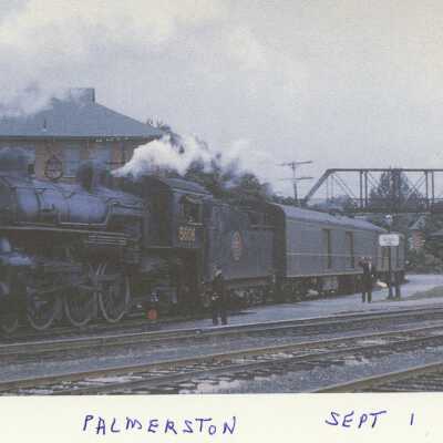 Photograph, CNR Station, Palmerston, Ontario, Canada.