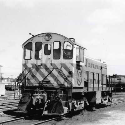 Photograph, Falconbridge Locomotive 108, circa 1976.
